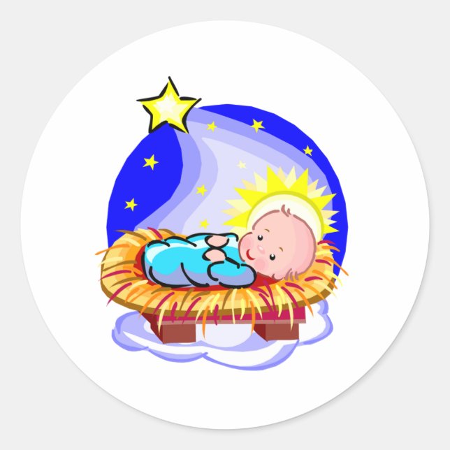 Sticker Rond Saint Emmanuel (Devant)