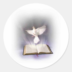 Sticker Rond Saint-Esprit