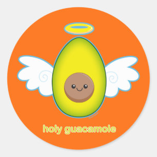 Sticker Rond Saint-Guacamole