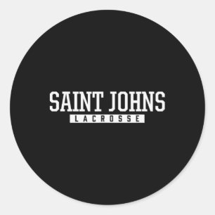 Sticker Rond Saint Johns Lycée Lacrosse