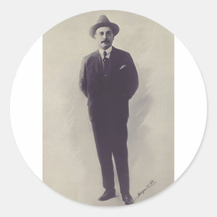 Sticker Rond Saint Joseph Gregory Hernandez Laïc