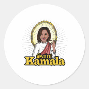 Sticker Rond Saint Kamala