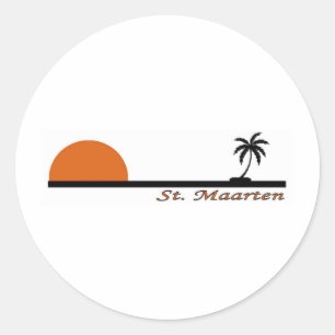 Sticker Rond Saint-Martin