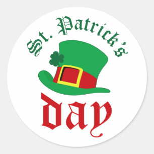 Sticker Rond Saint-Patrick