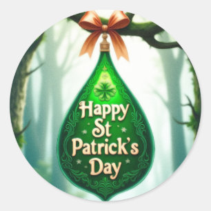 Sticker Rond Saint Patrick's Day