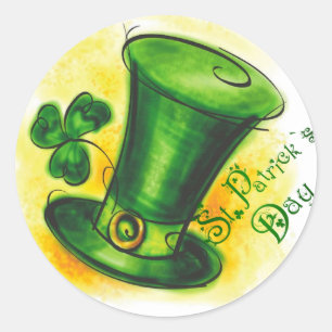 Sticker Rond Saint Patrick's Day