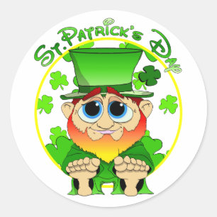 Sticker Rond Saint Patrick's Day