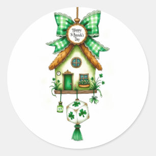 Sticker Rond Saint Patrick's Day