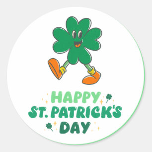 Sticker Rond Saint Patrick's Day