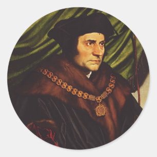 Sticker Rond Saint Thomas More