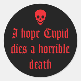 Sticker Rond Saint Valentin