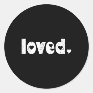 Sticker Rond Saint Valentin Désolé Filles Maman Est Mon Mignonn