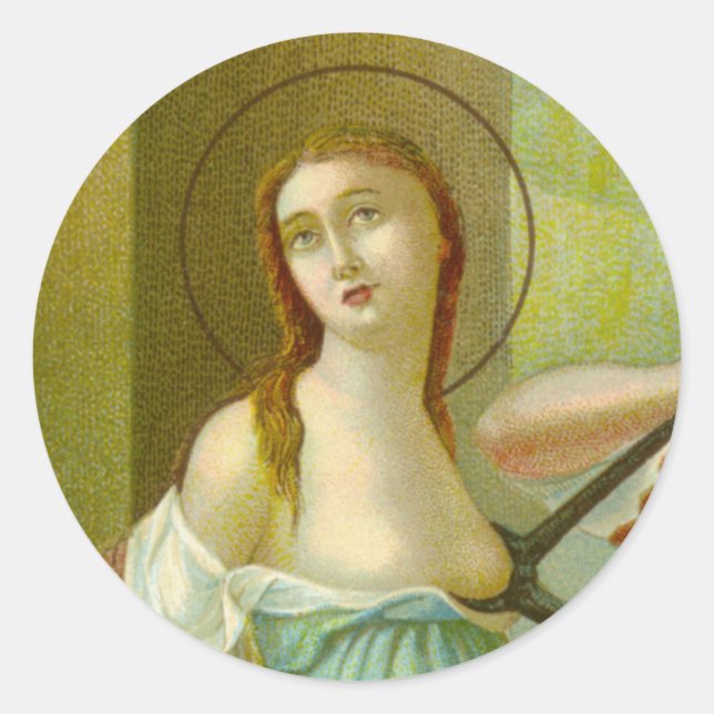 Sticker Rond Sainte Agathe (M 003) (Devant)