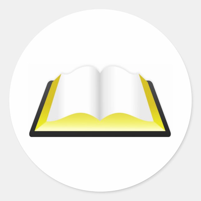 Sticker Rond Sainte Bible (Devant)