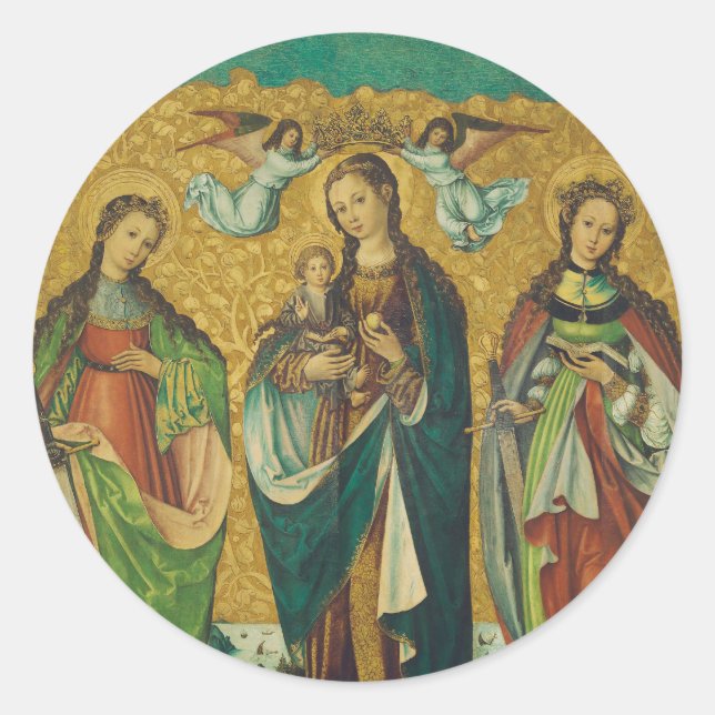 Sticker Rond Sainte Perpétue et Félicité (Devant)