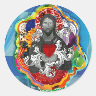 Sticker Rond Saints