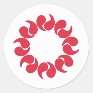 Sticker Rond Saitama