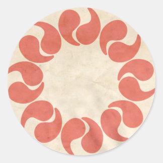 STICKER ROND SAITAMA