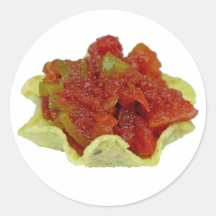 Sticker Rond Salsa maison