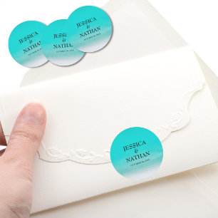 Sticker Rond Salty Kisses I Niagara I Sandy Beach Mariage