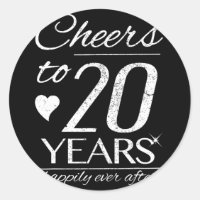 Salutations à 20 ans mariés Couples 20e Mariage An