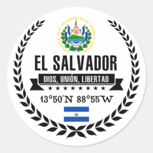 Sticker Rond Salvador