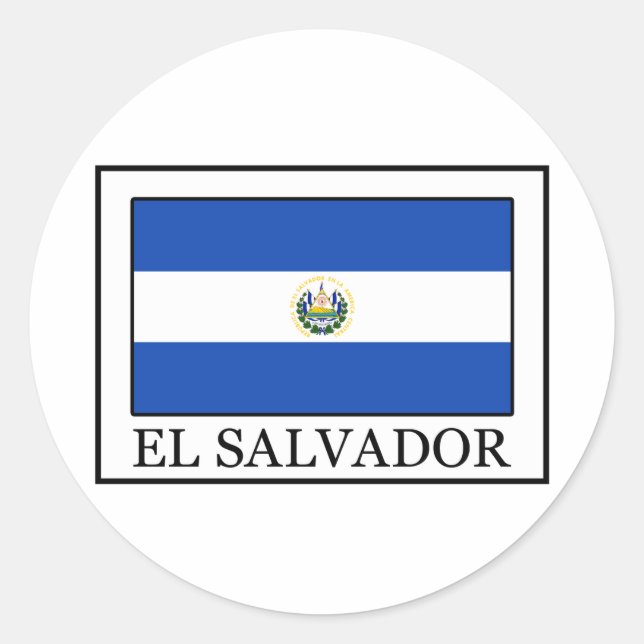 Sticker Rond Salvador (Devant)
