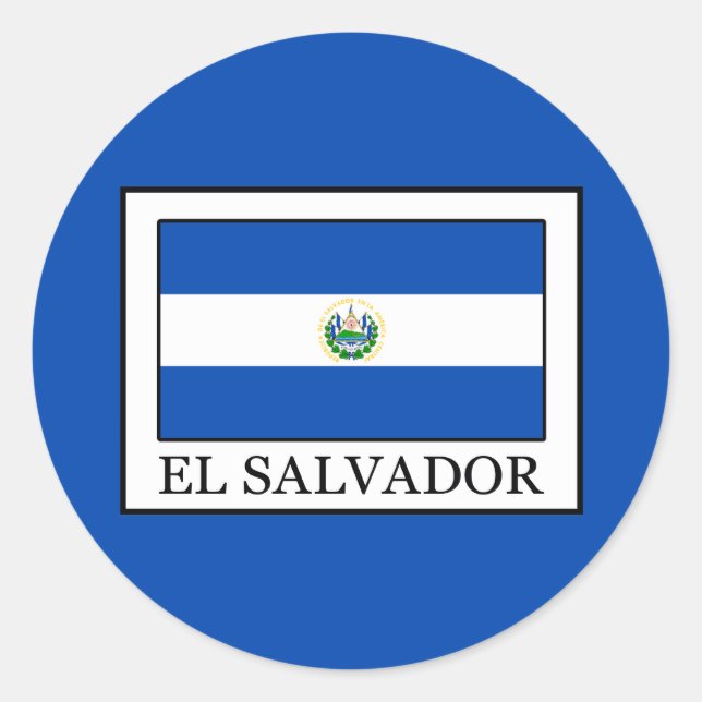Sticker Rond Salvador (Devant)