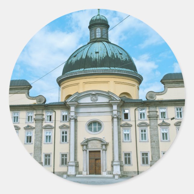 Sticker Rond Salzbourg (Devant)