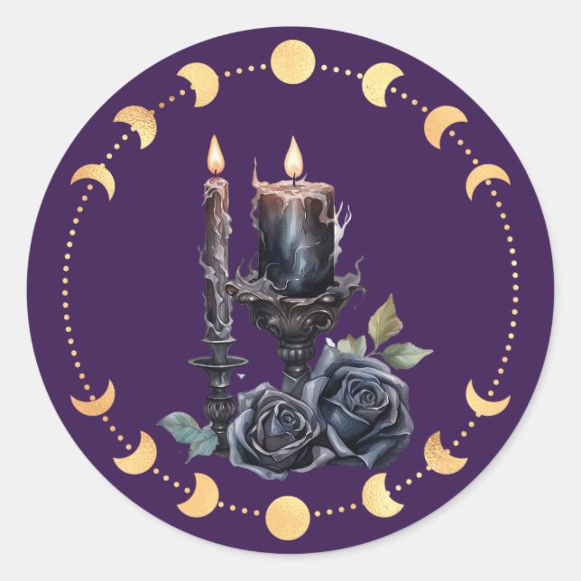 Sticker Rond Samhain 2 (Devant)