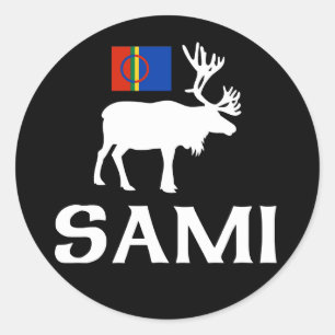 Sticker Rond Sami, le peuple de Huit Saisons