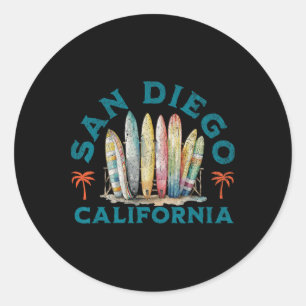 Sticker Rond San Diego