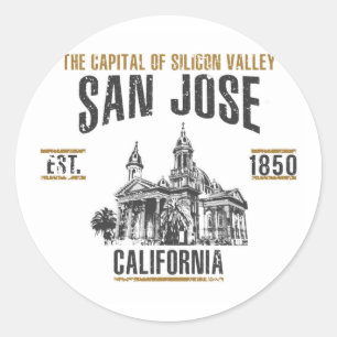 Sticker Rond San Jose