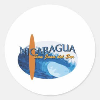 Sticker Rond San Juan Del Sur