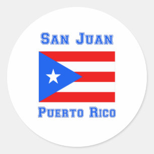 Sticker Rond San Juan Porto Rico