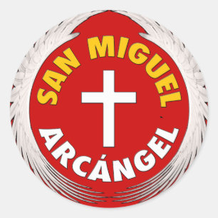 Sticker Rond San Miguel Arcangel