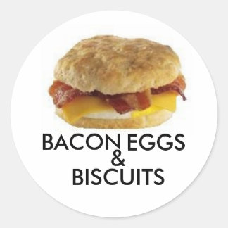 Sticker Rond Sandwich