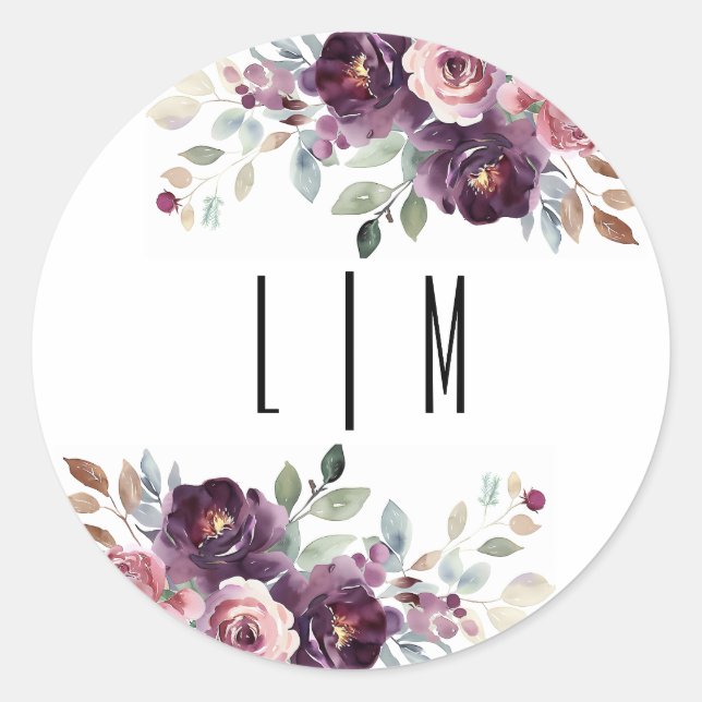 Sticker Rond Sangria (Devant)