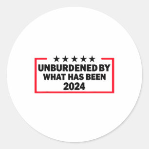 Sticker Rond Sans Compter De Ce Qui A Été La Victoire De Trump