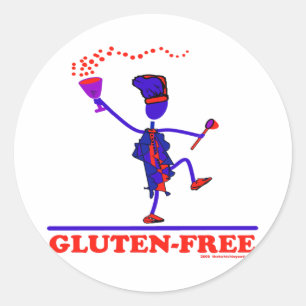 STICKER ROND SANS GLUTEN
