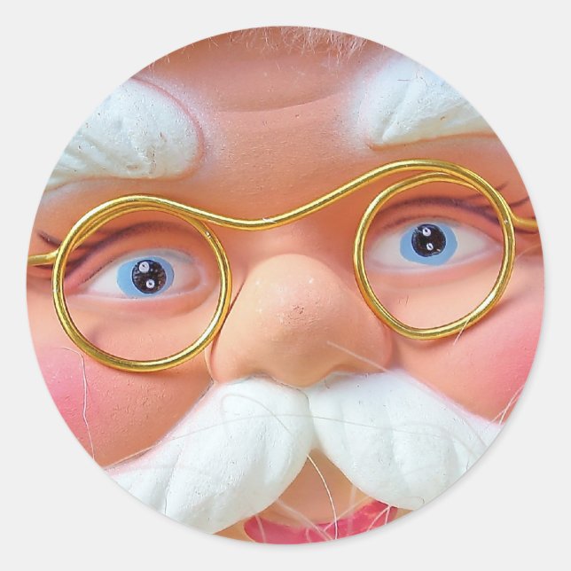 Sticker Rond Santa Claus (Devant)