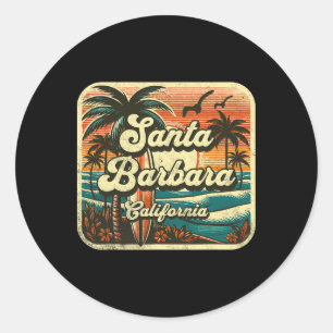 Sticker Rond Santa Rra _4