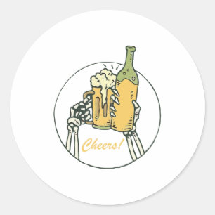 Sticker Rond Santé!