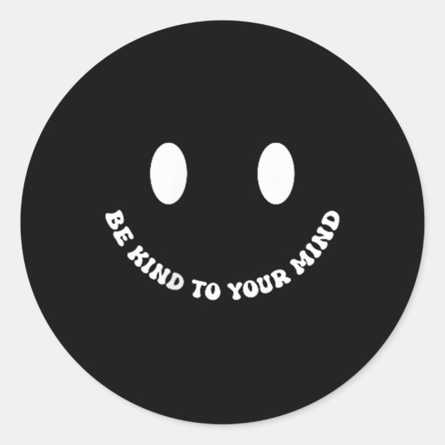 Sticker Rond Santé mentale S Sensibilisation _8 (Devant)