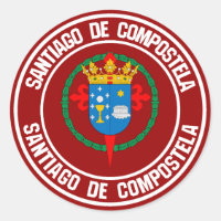 Santiago de Compostela Round Emblem