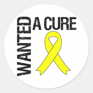 Sticker Rond Sarcome Recherché A Cure