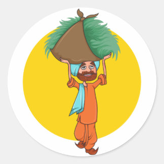 Sticker Rond Sardar Ji
