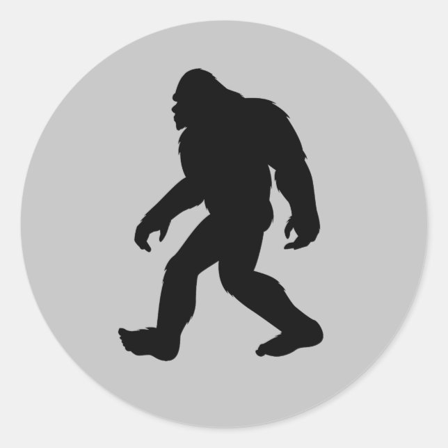Sticker Rond Sasquatch (Devant)