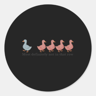 Sticker Rond Satire politique démocrate anti Trump Blue Wave R