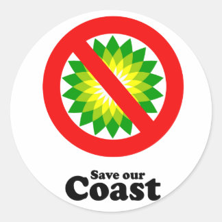 STICKER ROND SAUVER NOTRE CÔTE